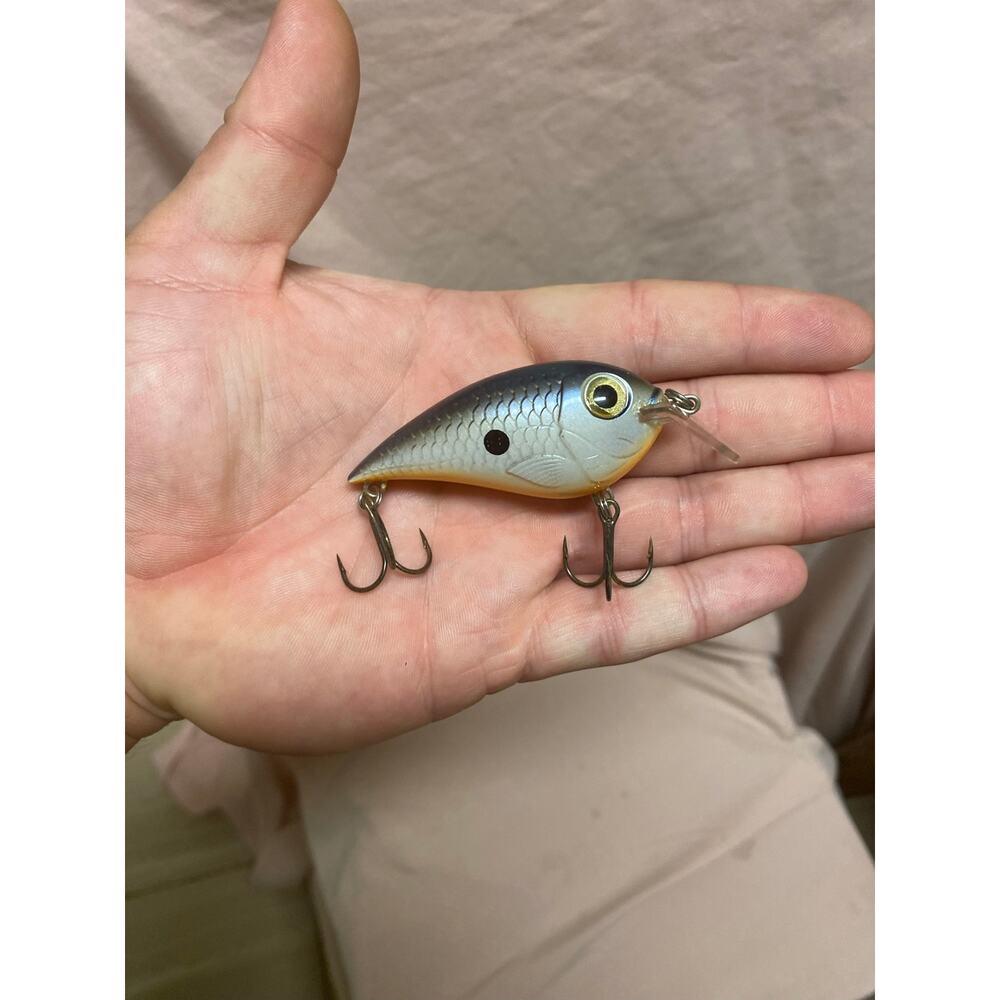 Rapala Crankin’ Rap 05 Fishing Lure Discontinued Crankbait Clear Shad Bass LMB